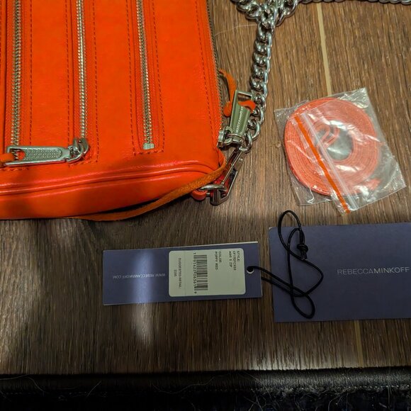 Rebecca minkoff 5 zip poppy red - Picture 5 of 8